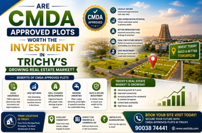 Are CMDA Approved Plots Worth the Investment in Trichy’s Growing Real Estate Market?
