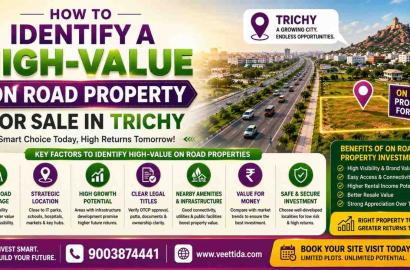 How to Identify a High-Value On Road Property for Sale in Trichy